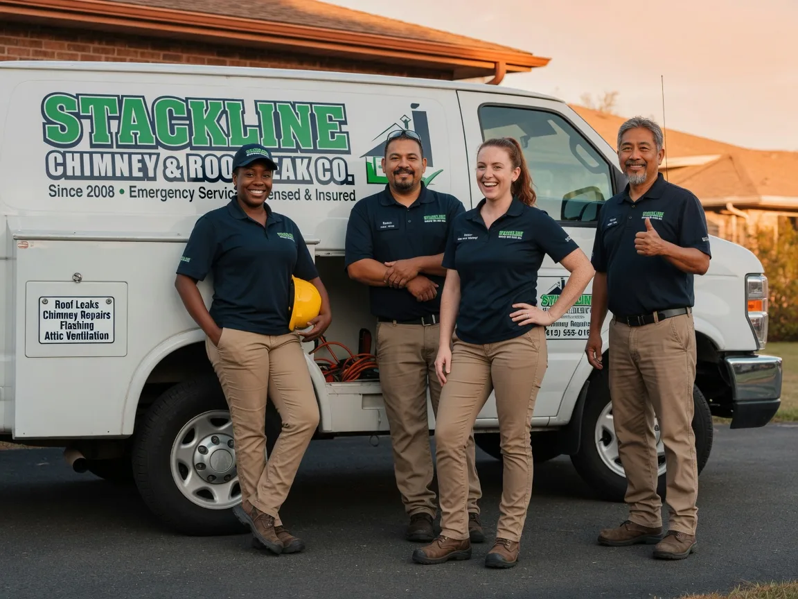 Chimney flashing repair company in Braman, OK